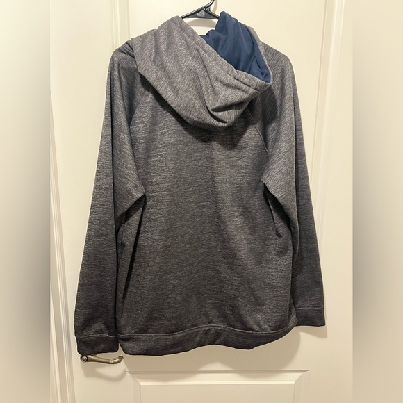 Los Angeles NFL LA Chargers Hoodie Sweatshirt Pullover Cardigan Size XL Gray - Picture 2 of 4